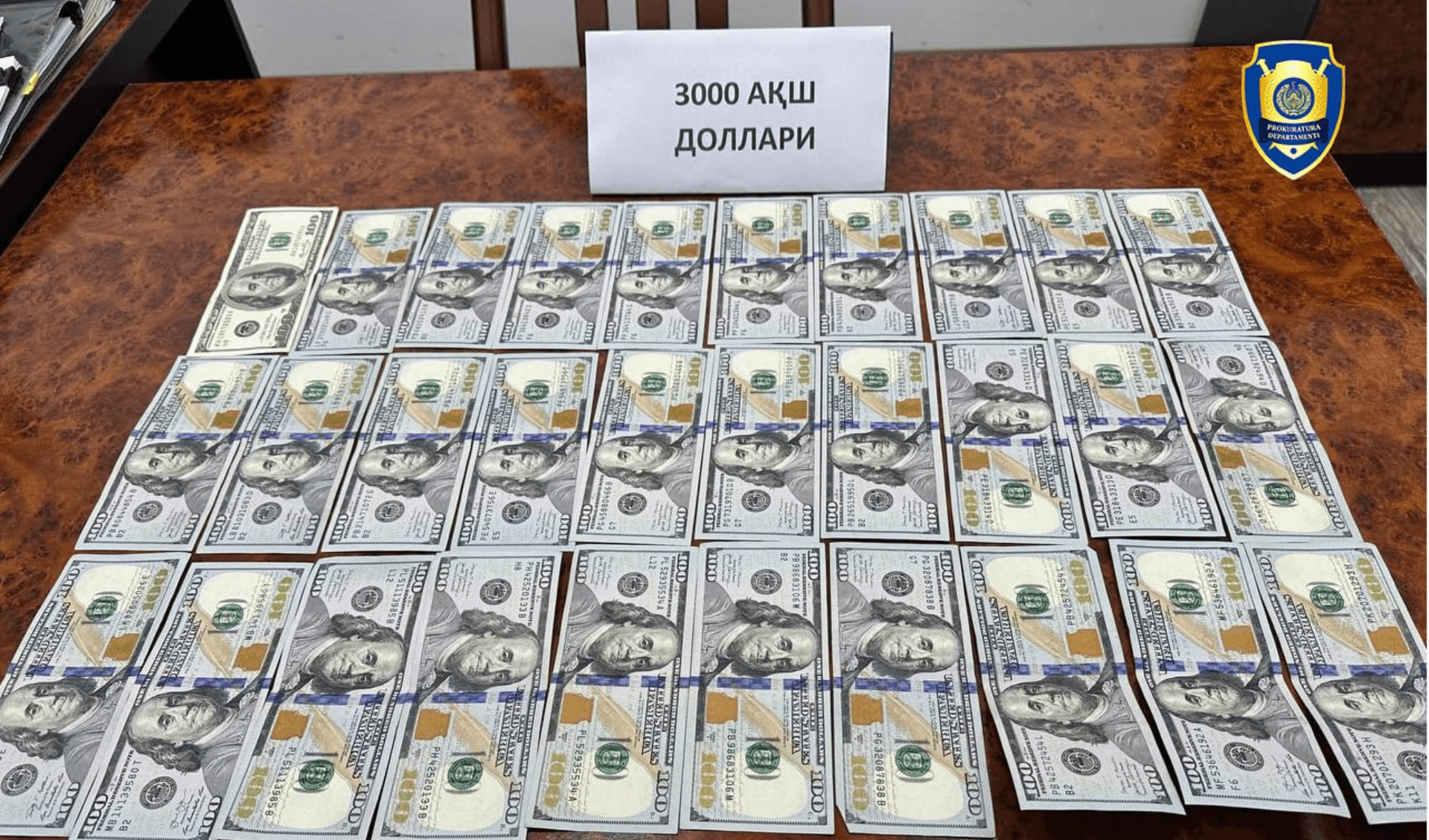 Yetakchi kadastr muhandisi 3000 dollar pora bilan ushlandi